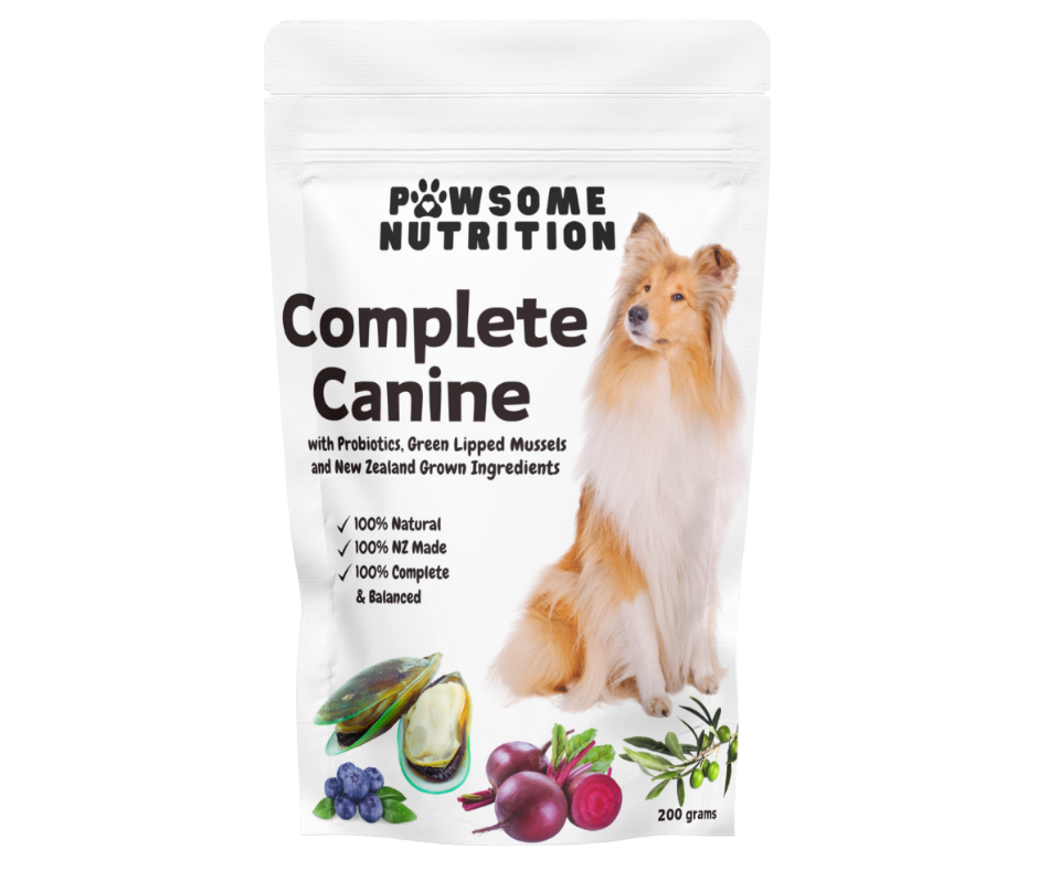 Pawsome Nutrition Complete Canine 200g – Dog Supplement NZ